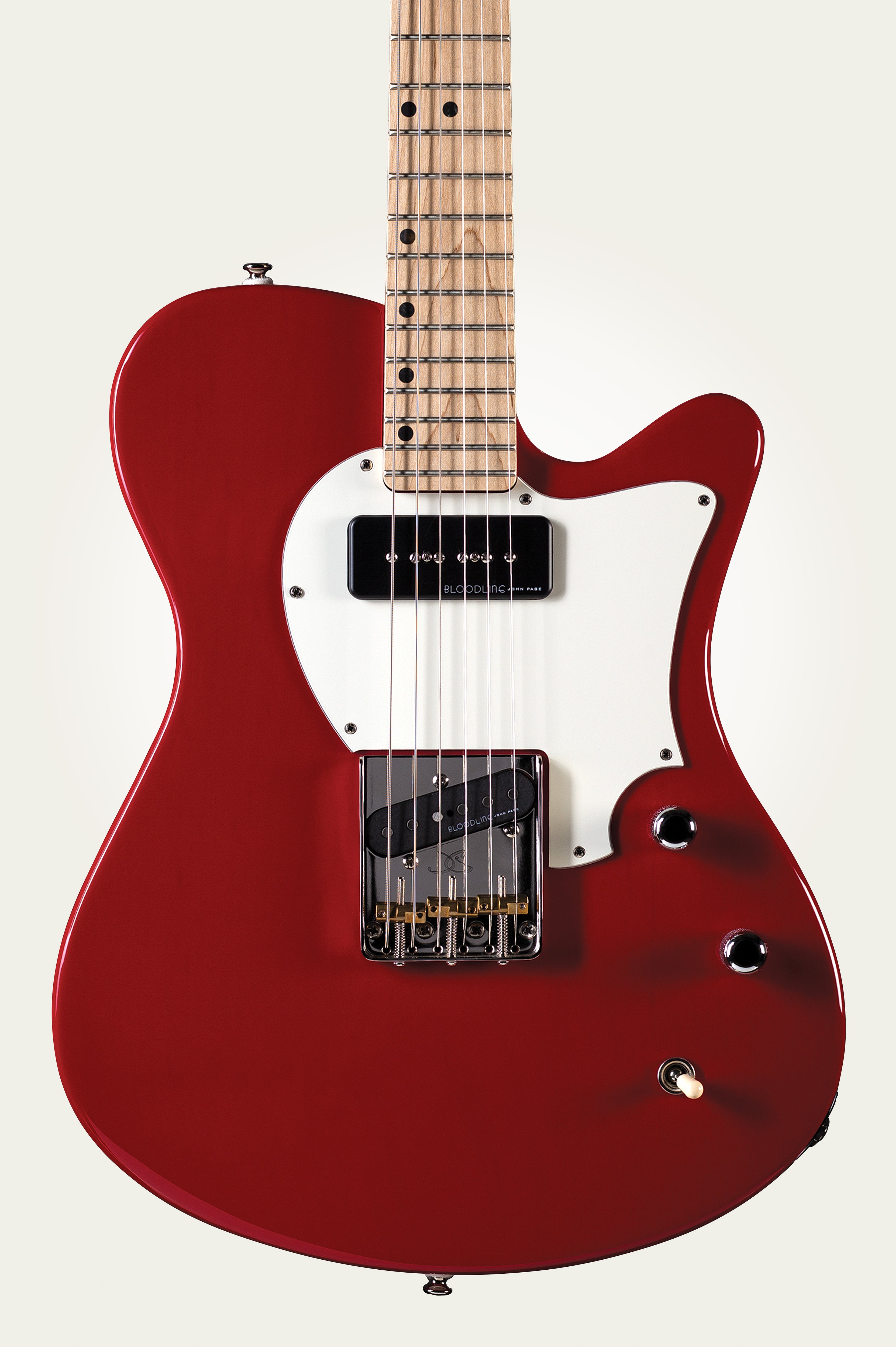 AJ Red closeup of front of body.