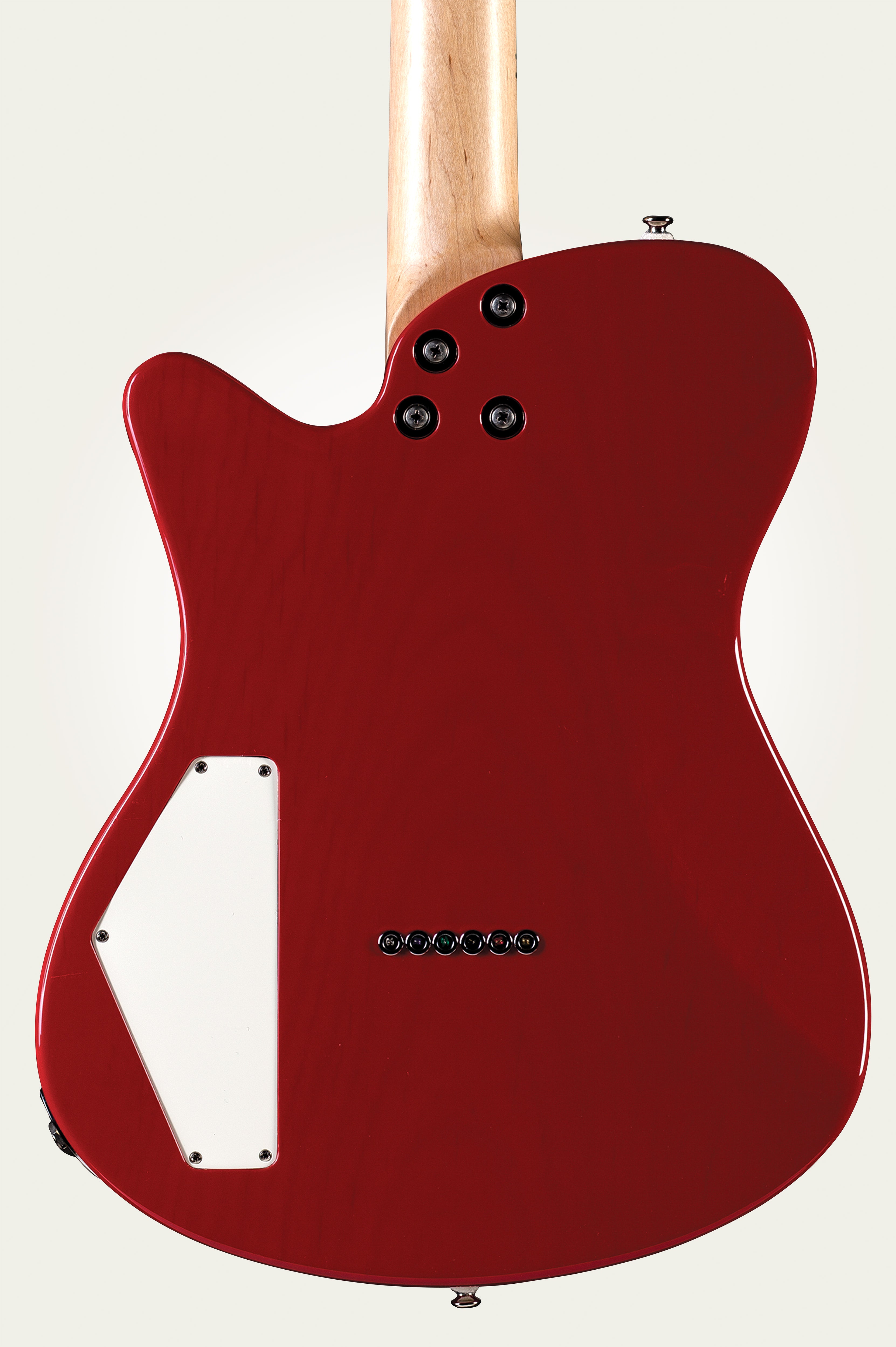 AJ Red close up of backside of body.