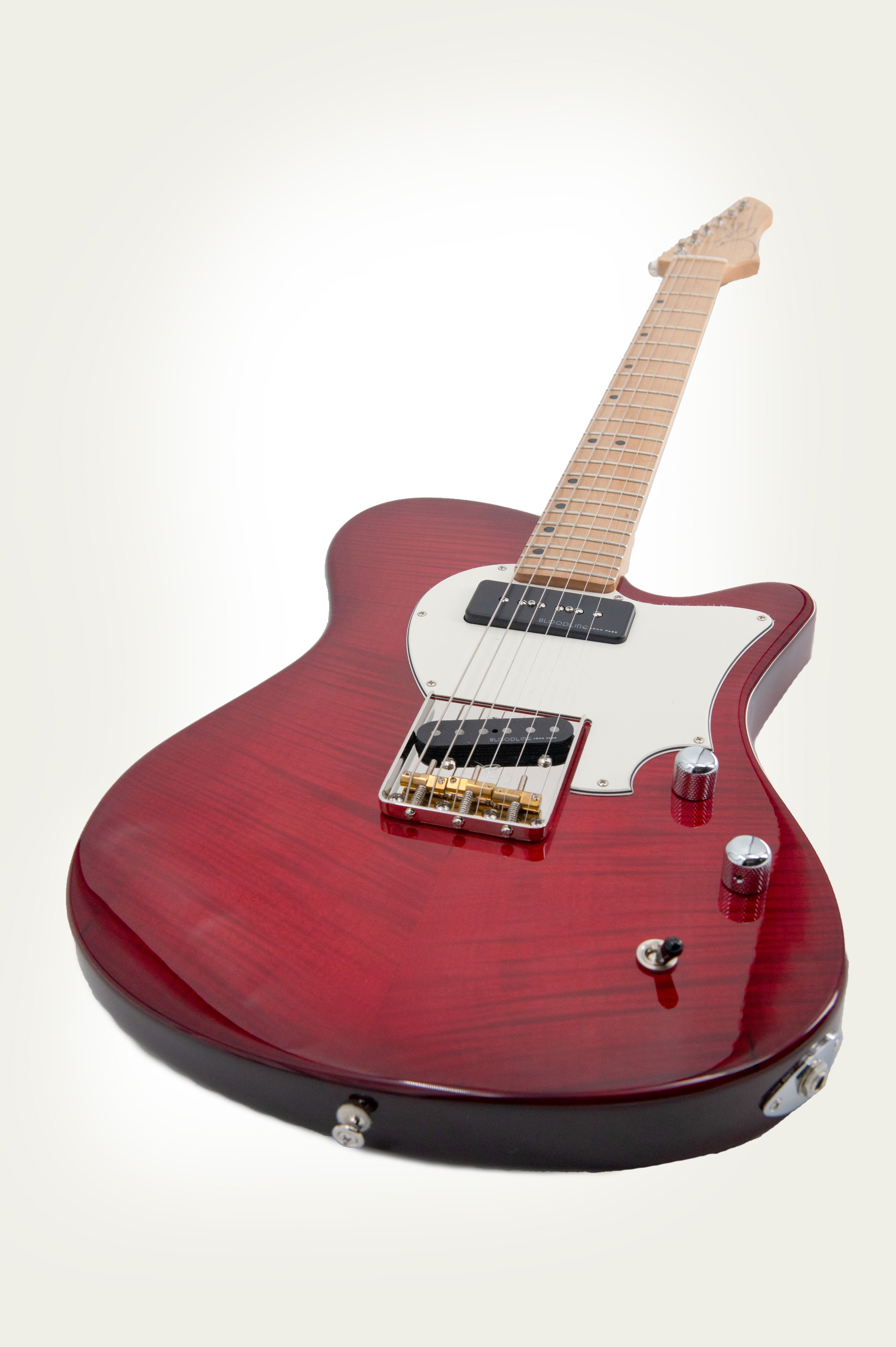 AJ Trans Red Mahogany angled view of front.