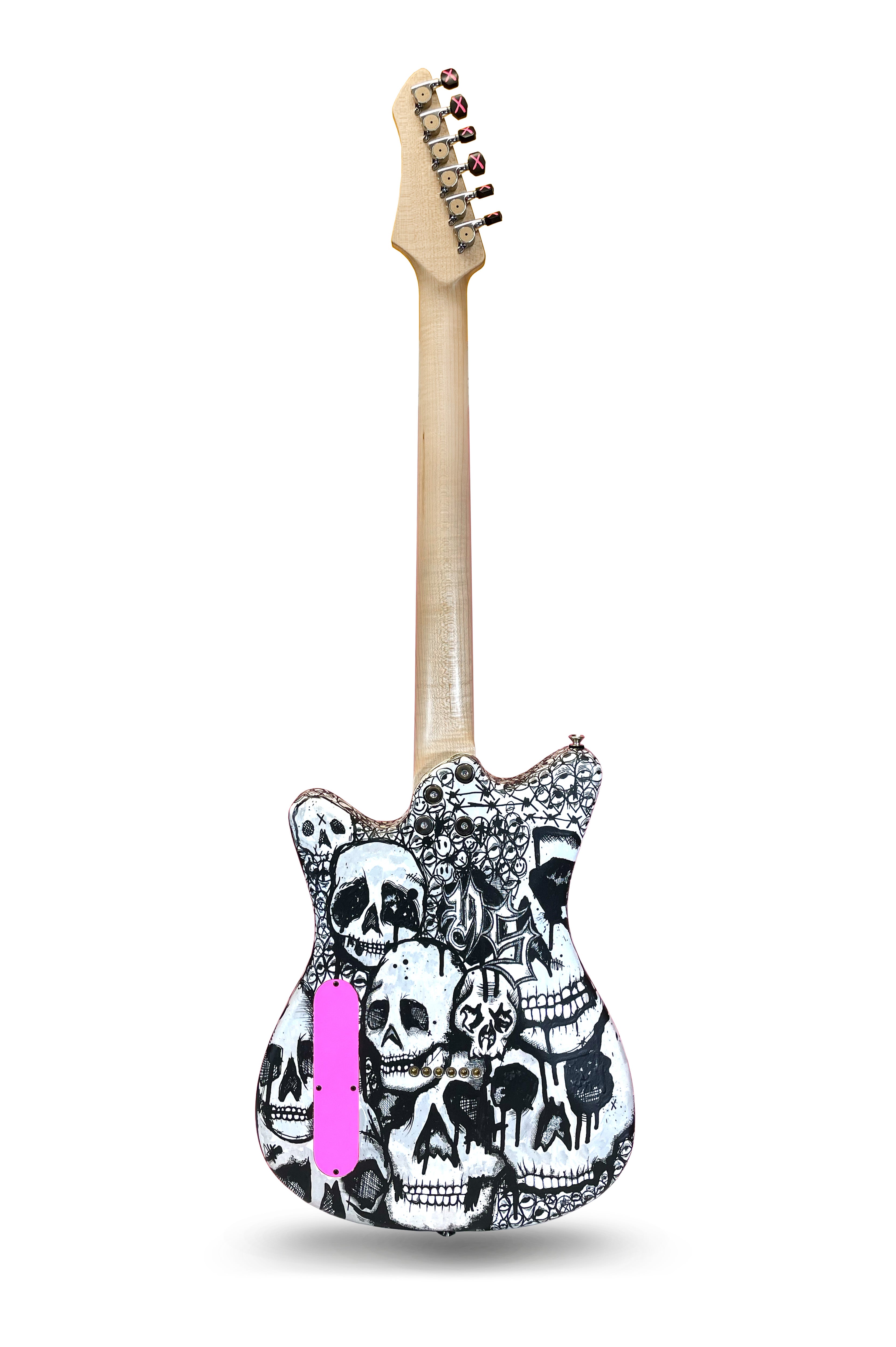 John Page x Yordan Sucks – Custom ML Collaborative Art Guitar