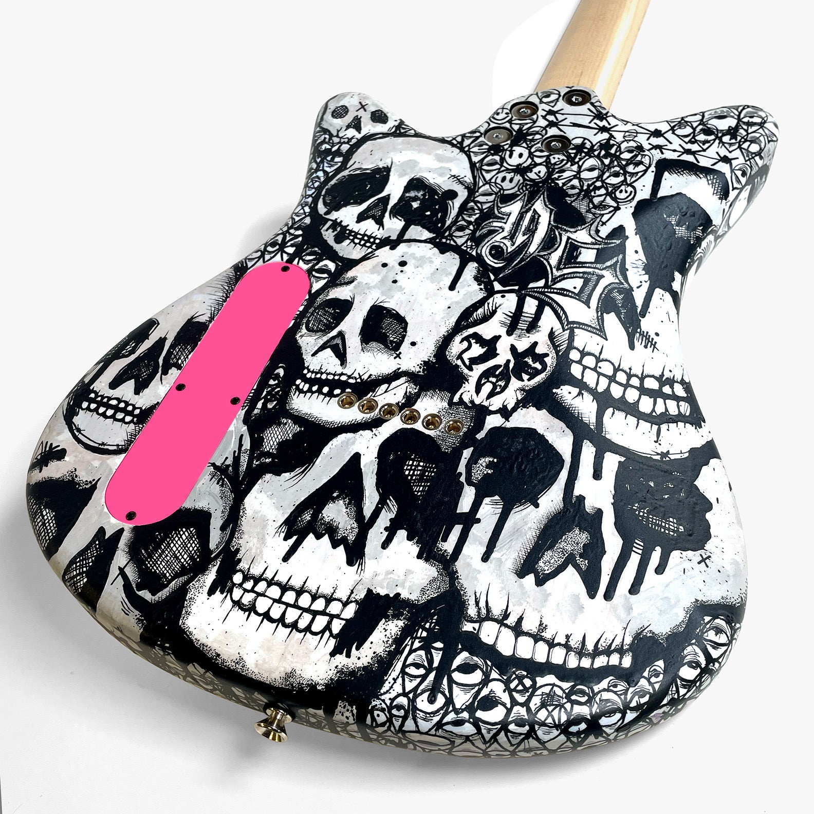 John Page x Yordan Sucks – Custom ML Collaborative Art Guitar