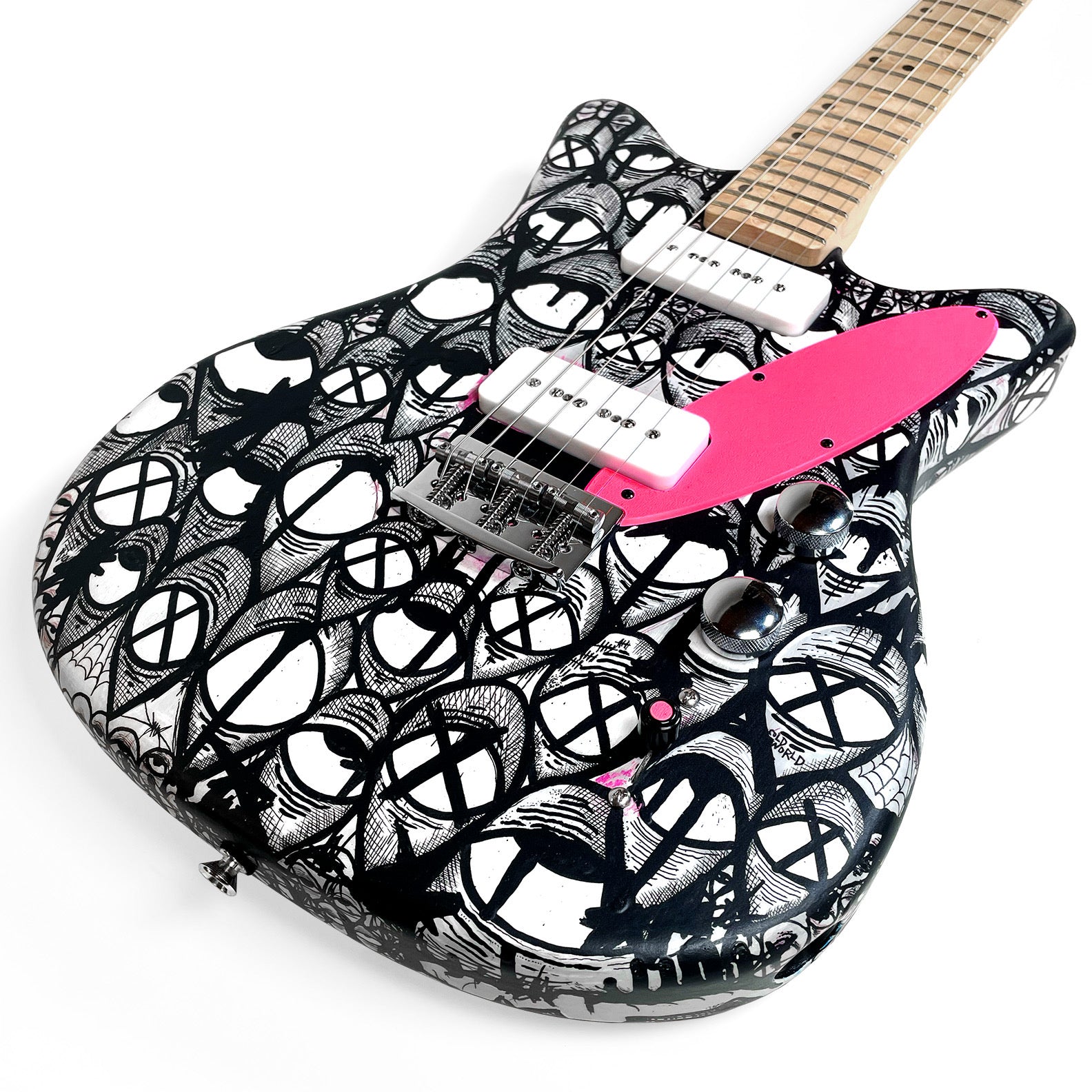 John Page x Yordan Sucks – Custom ML Collaborative Art Guitar