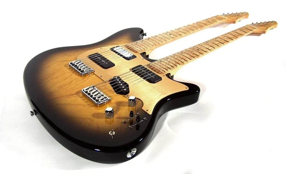 Double-Neck AJ by John Page Guitars - Circa 2013