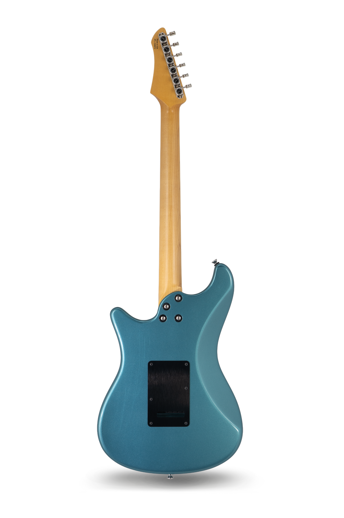 Ashburn in Pelham Blue - Matt Muehling Signature electric guitar, John Page Guitars, maple fretboard, full body back
