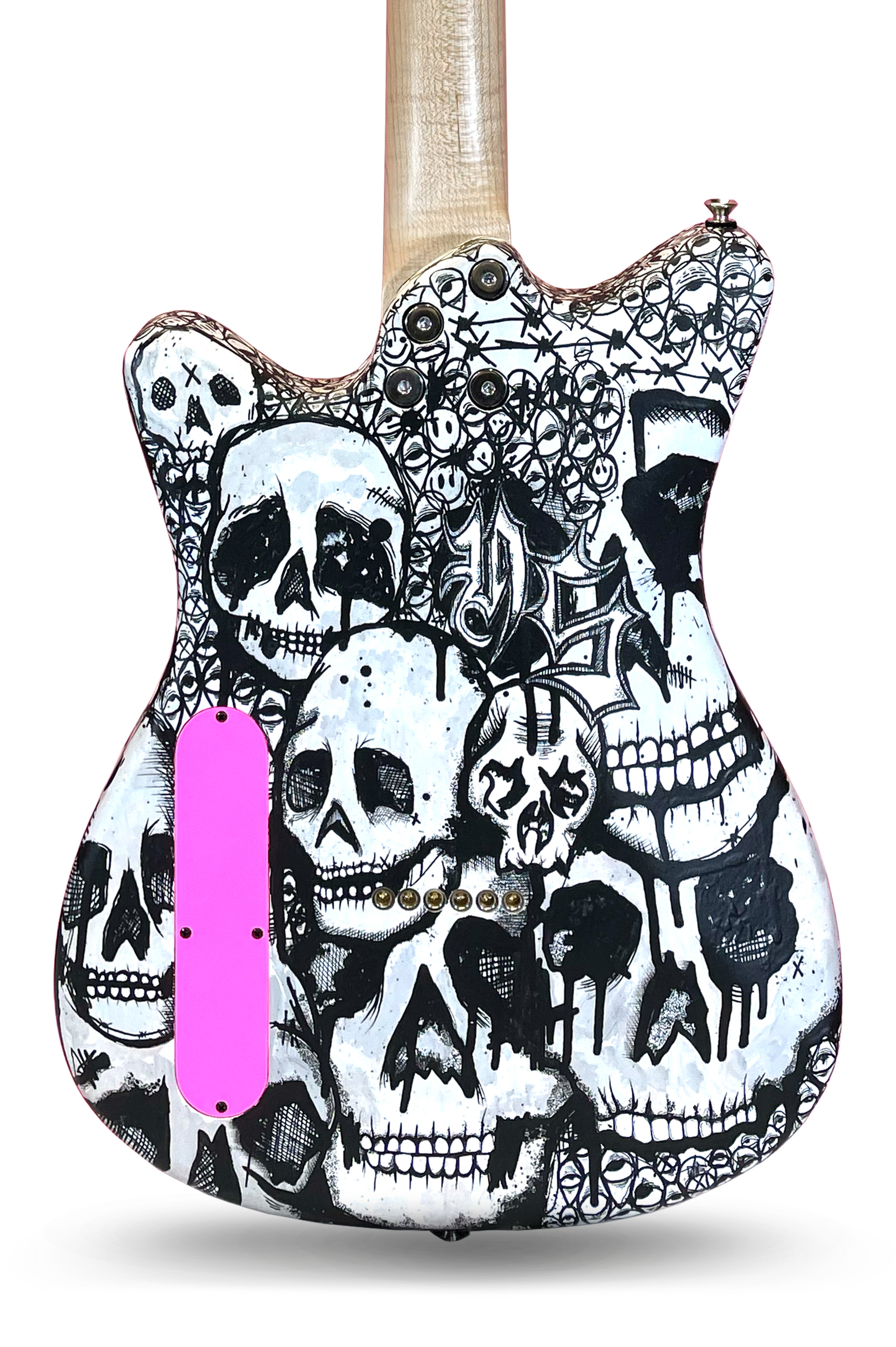John Page x Yordan Sucks – Custom ML Collaborative Art Guitar