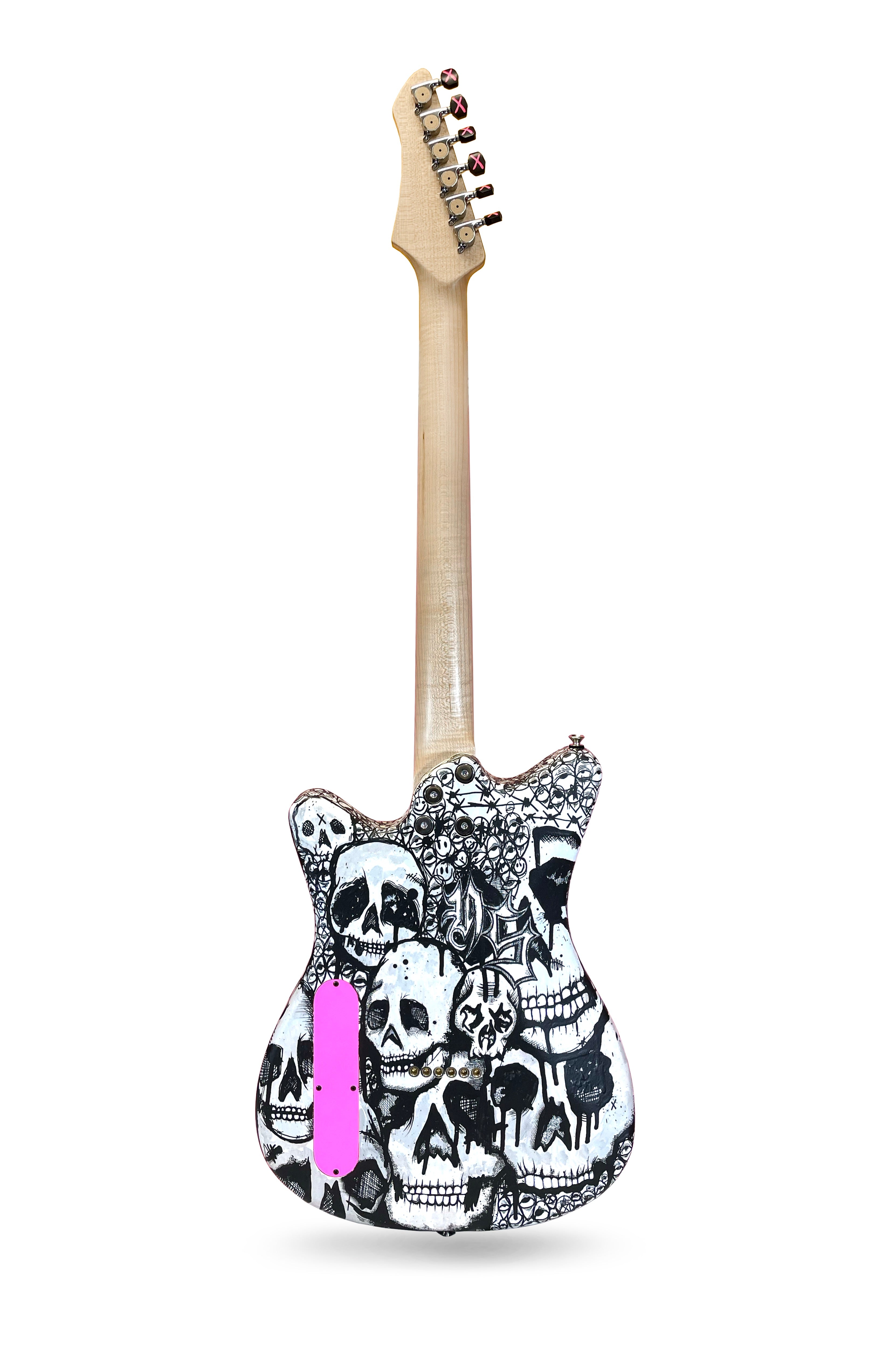 John Page x Yordan Sucks – Custom ML Collaborative Art Guitar