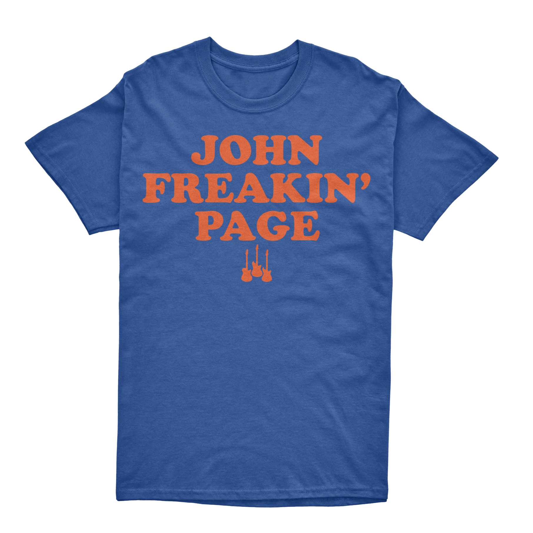 John Freakin' Page T-Shirt (blue/orange)
